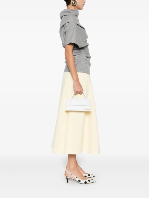 Jacquemus Chiquito Long tote bag - White