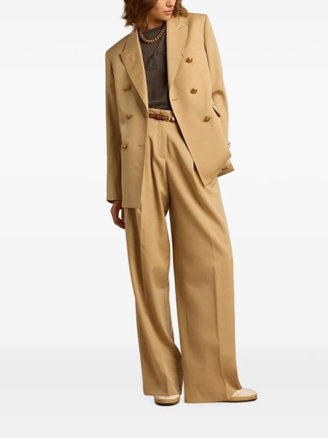 Golden Goose double-breasted virgin wool blazer - Neutrals - zdjęcie produktu nr 2