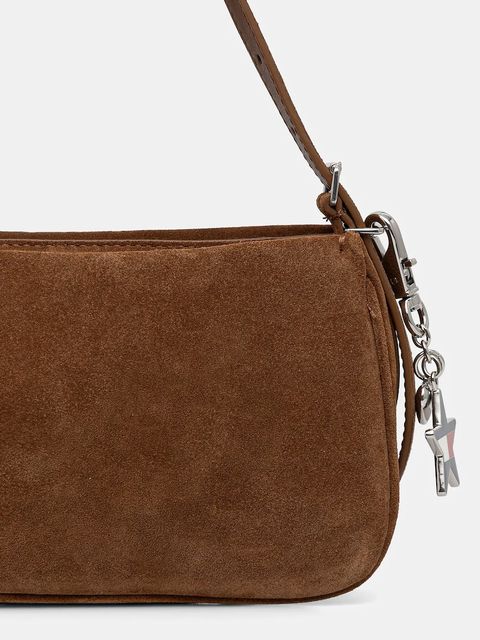 Tommy Jeans torebka skórzana kolor brązowy AW0AW18309