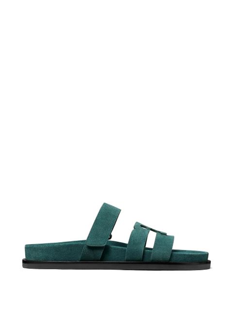Tory Burch Ines suede sandals - Green - zdjęcie produktu nr 1