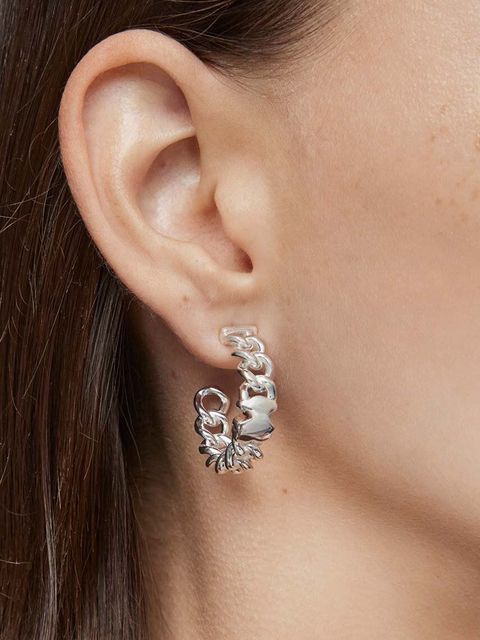 Tous kolczyki srebrne Bold Motif 1004095200