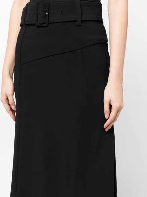3.1 Phillip Lim belted-waist high-waisted skirt - Black