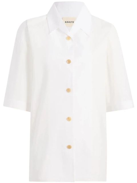 KHAITE Owen shirt - White - zdjęcie produktu nr 1