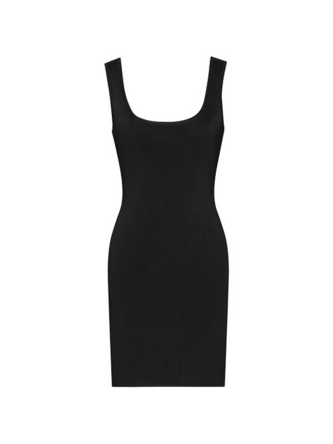 Saint Laurent square-neck mini dress - Black - zdjęcie produktu nr 1