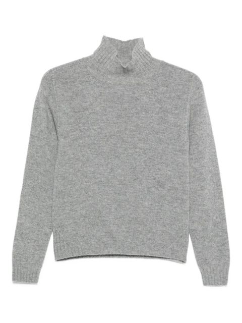 SOLOTRE high-neck sweater - Grey - zdjęcie produktu nr 1
