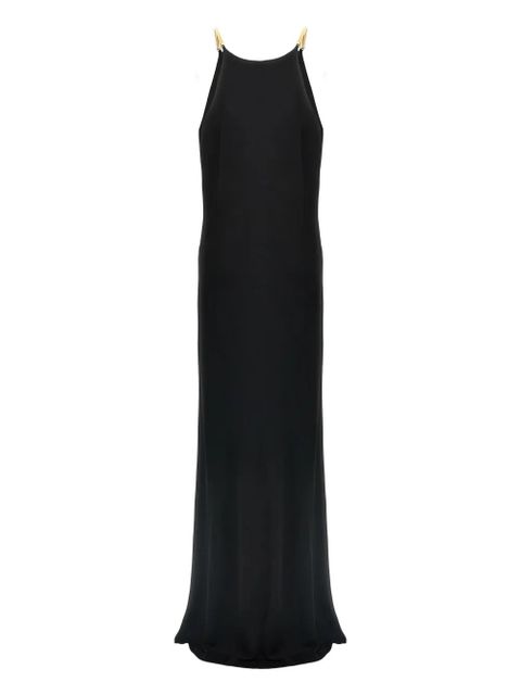 TOM FORD herringbone-chain gown - Black