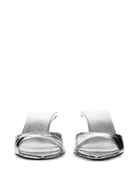 The Attico Bes sandals - Silver