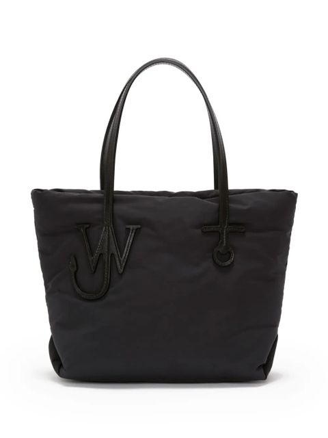 JW Anderson small puffy anchor tote bag - Black - zdjęcie produktu nr 1