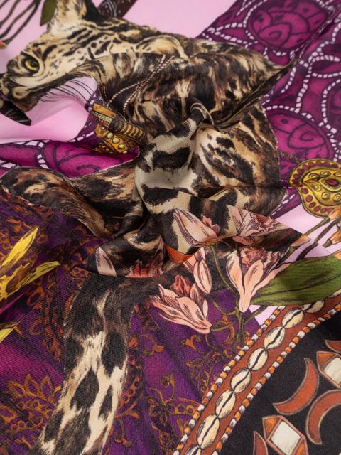 ETRO print scarf - Purple