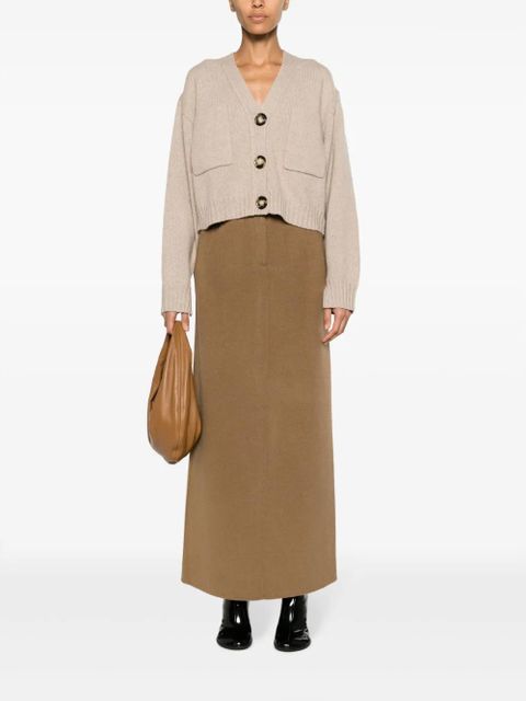 Proenza Schouler Sofia cropped cardigan - Neutrals - zdjęcie produktu nr 2