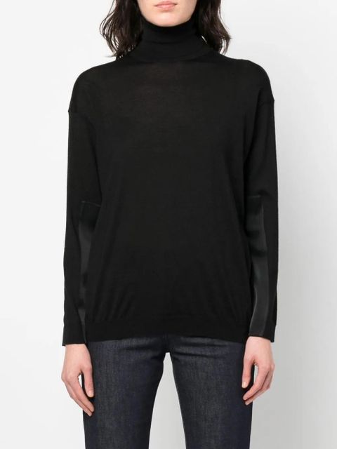TOM FORD fine-knit roll-neck jumper - Black - zdjęcie produktu nr 2