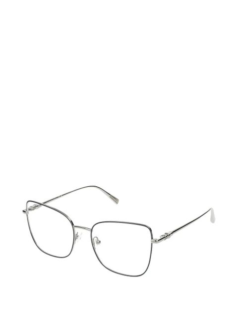 Longchamp geometic-frame glasses - Silver - zdjęcie produktu nr 2