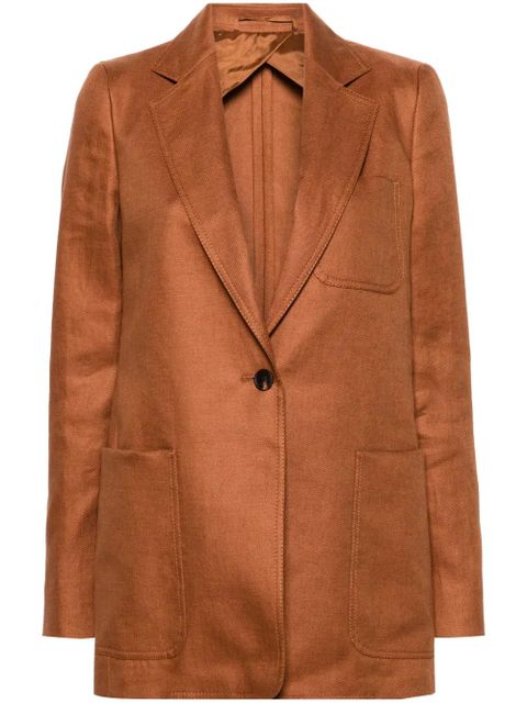 Max Mara Boemia single-breasted blazer - Brown - zdjęcie produktu nr 1