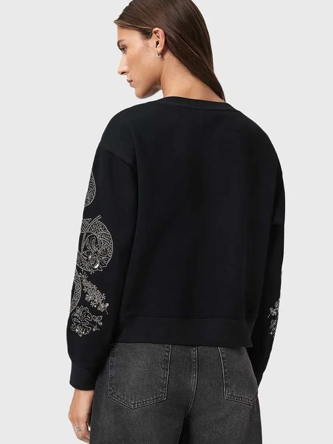 AllSaints sweter damski kolor czarny W146JD - zdjęcie produktu nr 2