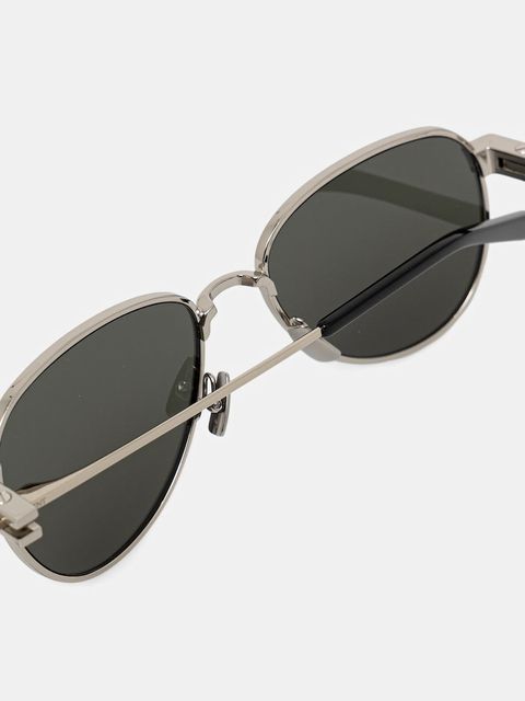 Saint Laurent okulary przeciwsłoneczne kolor srebrny SL 772