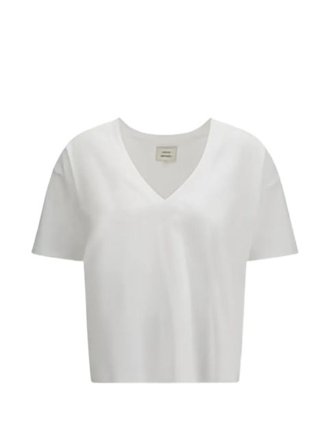 LouLou de Saison FAAA V-neck T-shirt - White - zdjęcie produktu nr 1