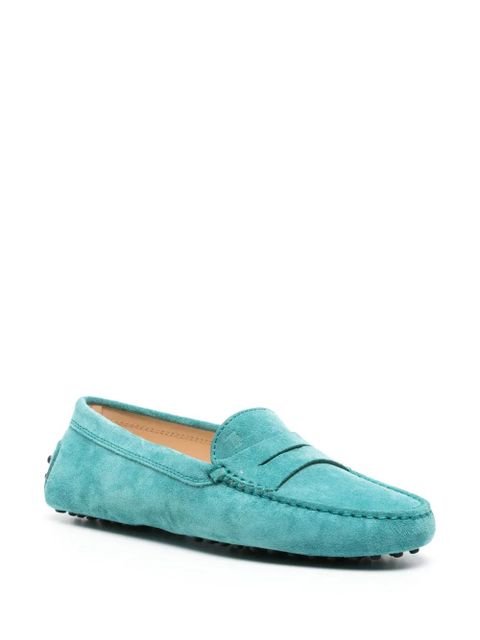 Tod's suede penny loafers - Blue - zdjęcie produktu nr 2