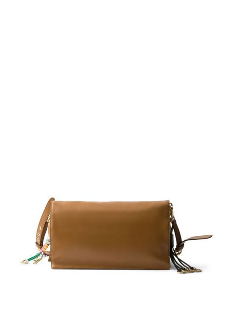 Prada large Soft Sound shoulder bag - Brown - zdjęcie produktu nr 2