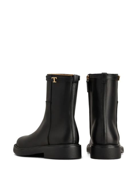 Tod's leather ankle boots - Black - zdjęcie produktu nr 2