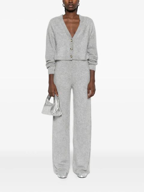 Nanushka button-front cashmere cardigan - Grey - zdjęcie produktu nr 2