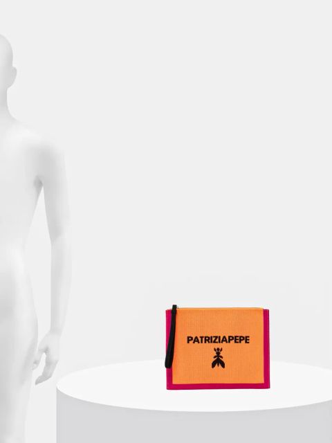 Patrizia Pepe kosmetyczka kolor pomarańczowy 2Q0024 K264