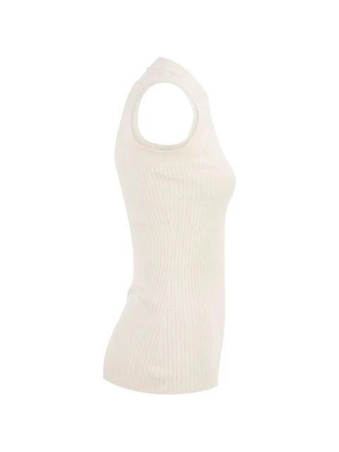 Sportmax Tione ribbed top - Neutrals