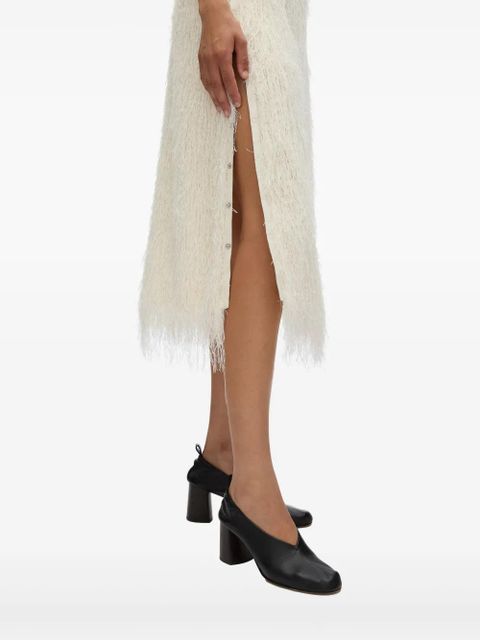 3.1 Phillip Lim fringed midi skirt - White