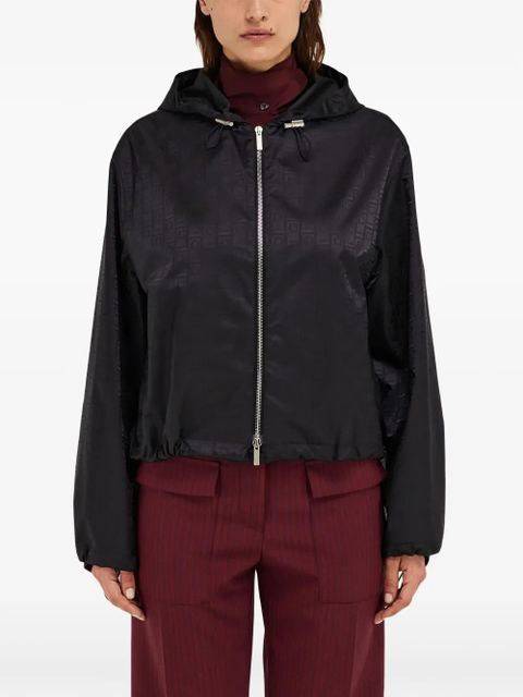 Ferragamo Monogram wind jacket - Black - zdjęcie produktu nr 2