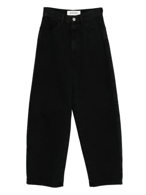 Róhe high-waisted jeans - Black - zdjęcie produktu nr 1