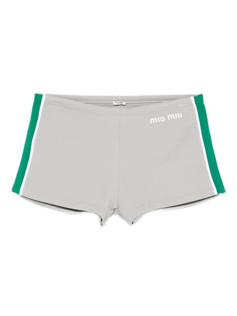 Miu Miu trim detail shorts - Grey - zdjęcie produktu nr 1