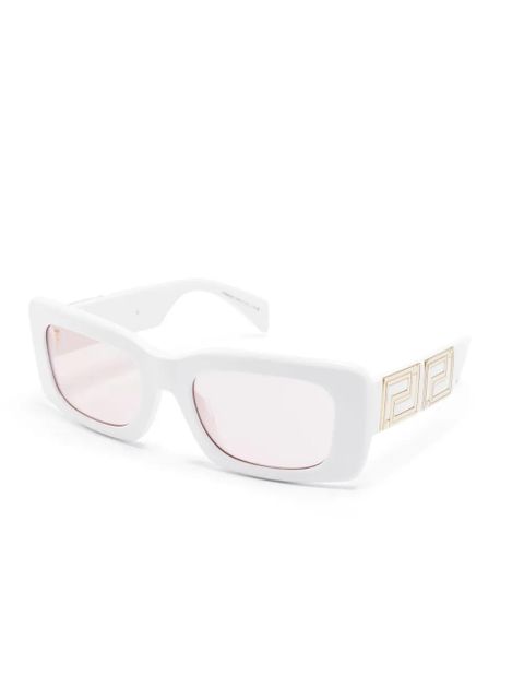 Versace Eyewear Greca-motif sunglasses - White - zdjęcie produktu nr 2