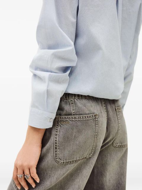 Ba&Sh Yima patch-pocket trousers - Grey