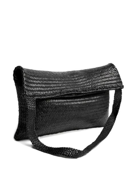 DRAGON DIFFUSION Ars woven leather shoulder bag - Black - zdjęcie produktu nr 2