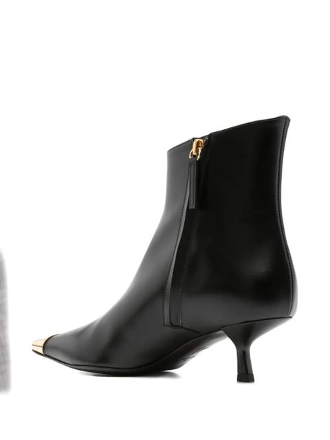 Giuseppe Zanotti 50mm pointed-toe heeled boots - Black
