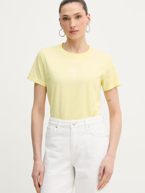 Guess t-shirt basic damski bawełniany - zdjęcie produktu nr 2