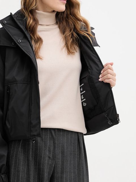 Karl Lagerfeld kurtka IKON kolor czarny przejściowa LWEMP606