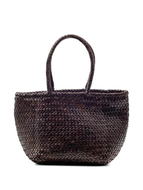DRAGON DIFFUSION small Grace Basket tote bag - Brown - zdjęcie produktu nr 1