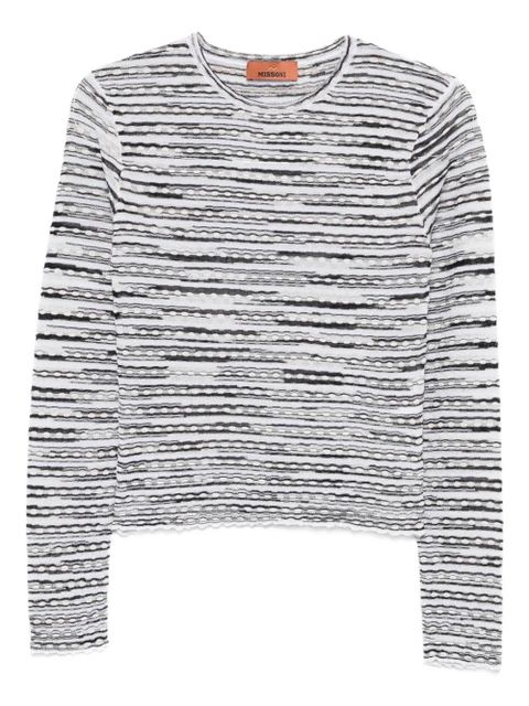 Missoni striped sweater - White - zdjęcie produktu nr 1