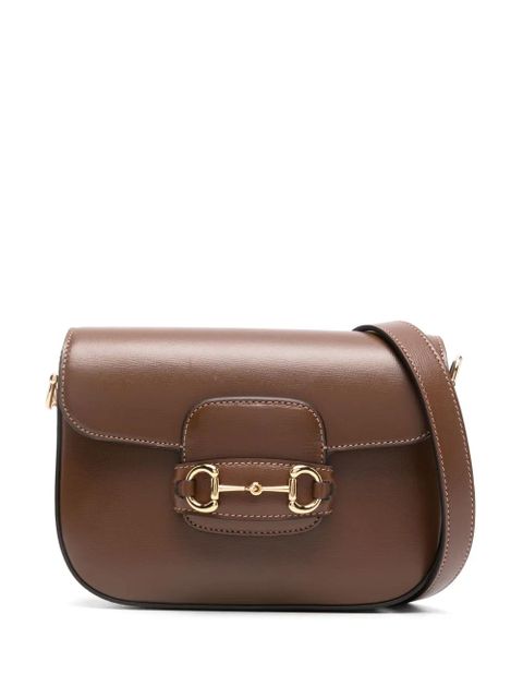 Gucci mini Horsebit 1955 shoulder bag - Brown - zdjęcie produktu nr 1