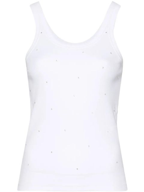 SANDRO rhinestoned tank top - White - zdjęcie produktu nr 1