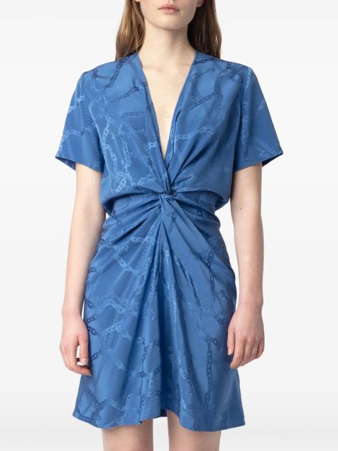 Zadig&Voltaire Rozom dress - Blue