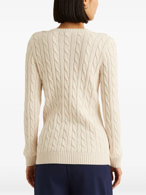 Lauren Ralph Lauren cable-knit sweater - Neutrals