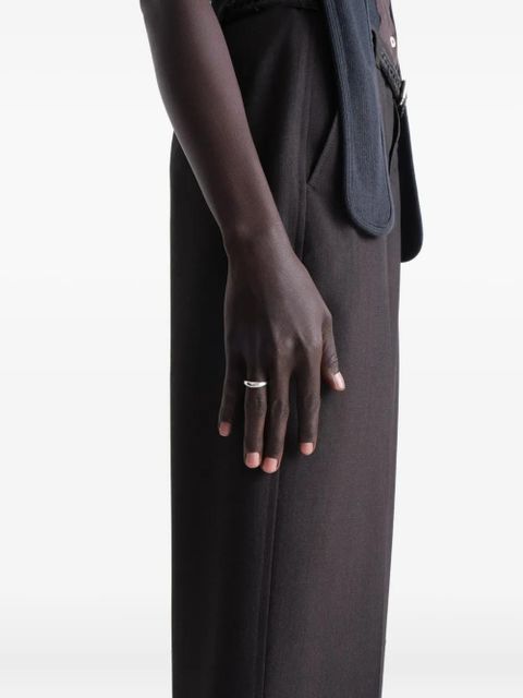 LEMAIRE Drop ring - Silver - zdjęcie produktu nr 2