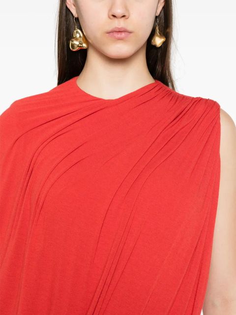 MANURÍ Lillies blouse - Red