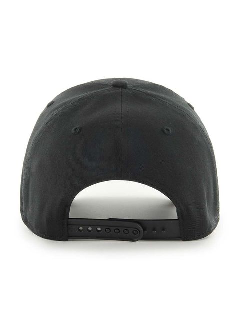 47 brand czapka z daszkiem bawełniana MLB Los Angeles Dodgers kolor czarny z aplikacją B-TCMSP12CTP-BK