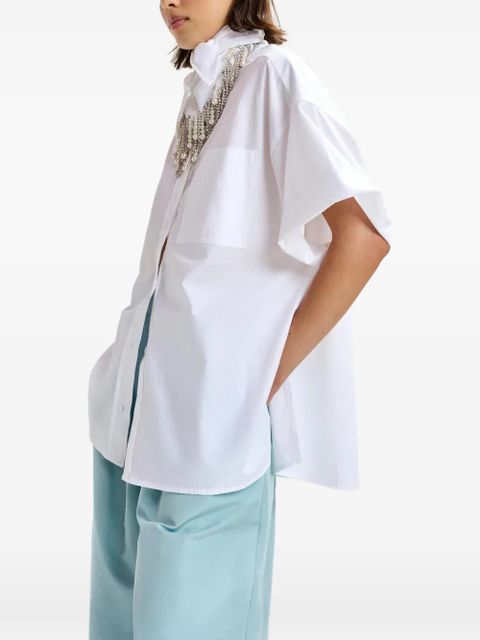 Essentiel Antwerp Jasleen short-sleeved shirt - White