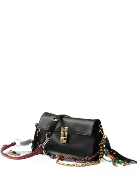 Prada small Soft Sound leather shoulder bag - Black - zdjęcie produktu nr 1