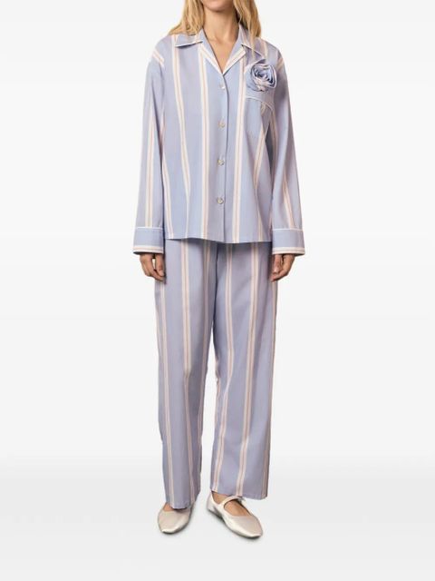 Sleeper The Rose striped pajama - Blue