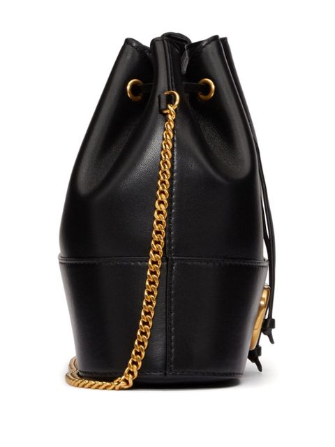 Valentino Garavani mini VLogo Signature bucket bag - Black - zdjęcie produktu nr 2