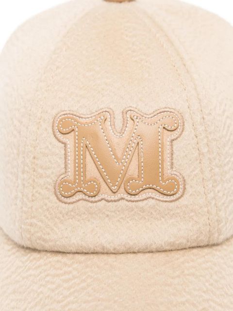 Max Mara applique baseball cap - Neutrals